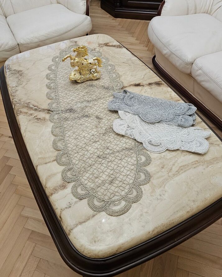 Кордова серветка 40х110см - капучино вид 02