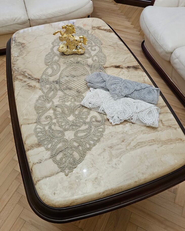 Кордова серветка 40х110см - капучино вид 05