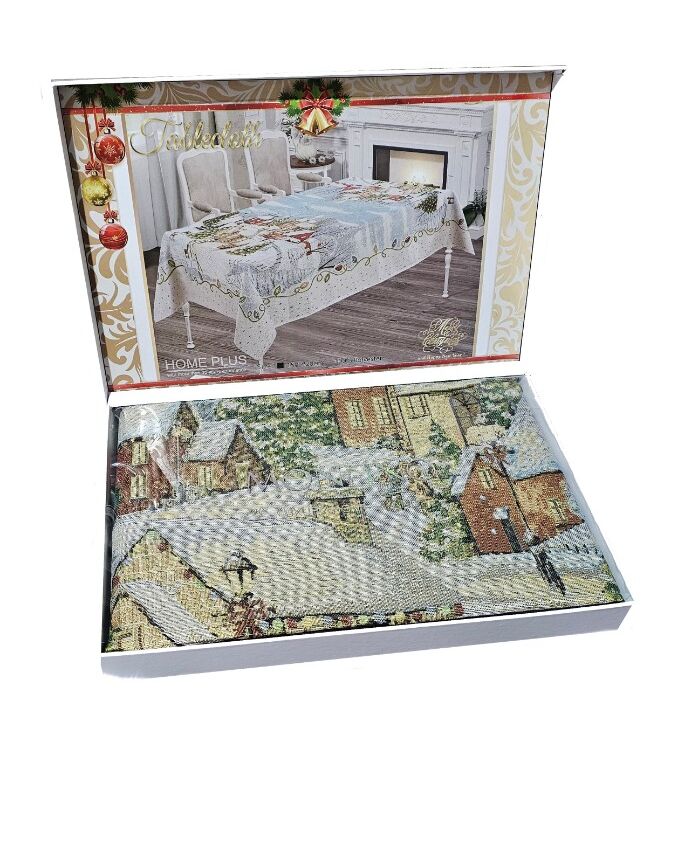 Гобеленова різдвяна скатертина 