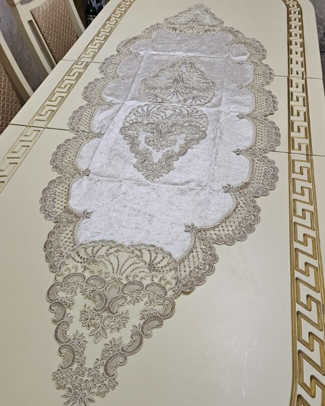 Бархатна серветка 60х160см - вид 10