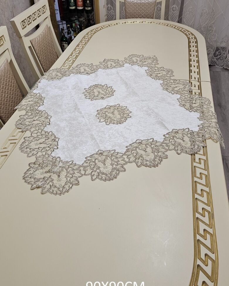 Бархатна серветка 90х90см - вид 26