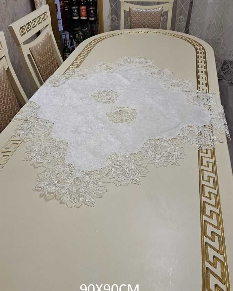 Бархатна серветка 90х90см - вид 27