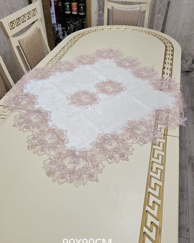 Бархатна серветка 90х90см - вид 30