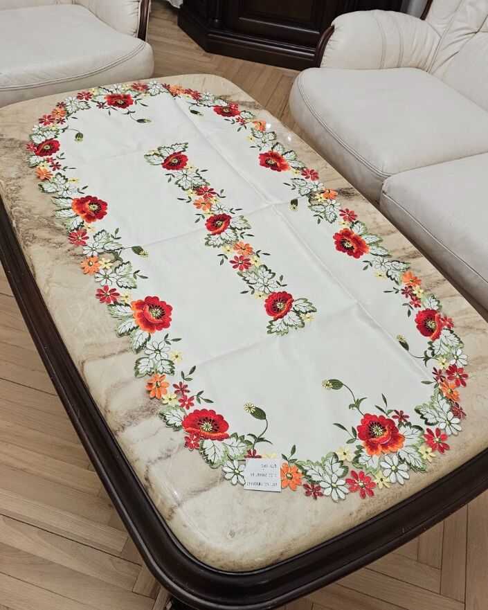 Серветка 60х120см - маки