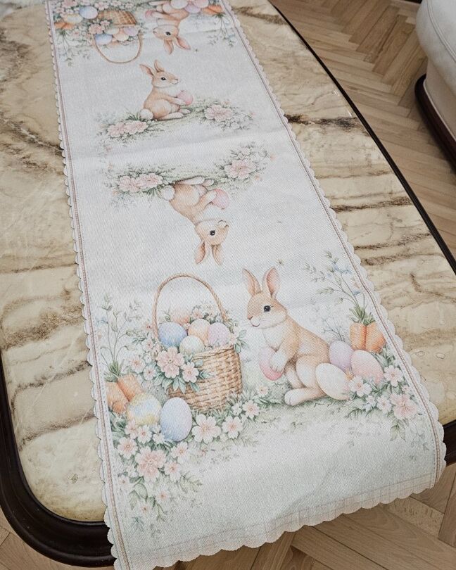 Пасхальна серветка 40х150см - вид 01