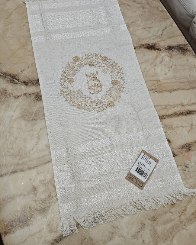 Пасхальна  серветка вишита 35х70см  - вид 4