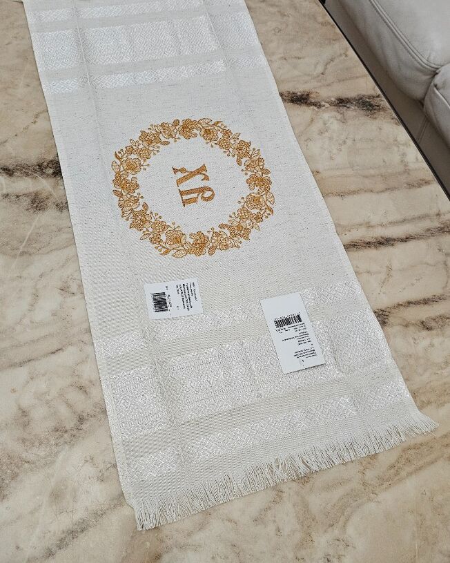 Пасхальна  серветка вишита 35х70см  - вид 5