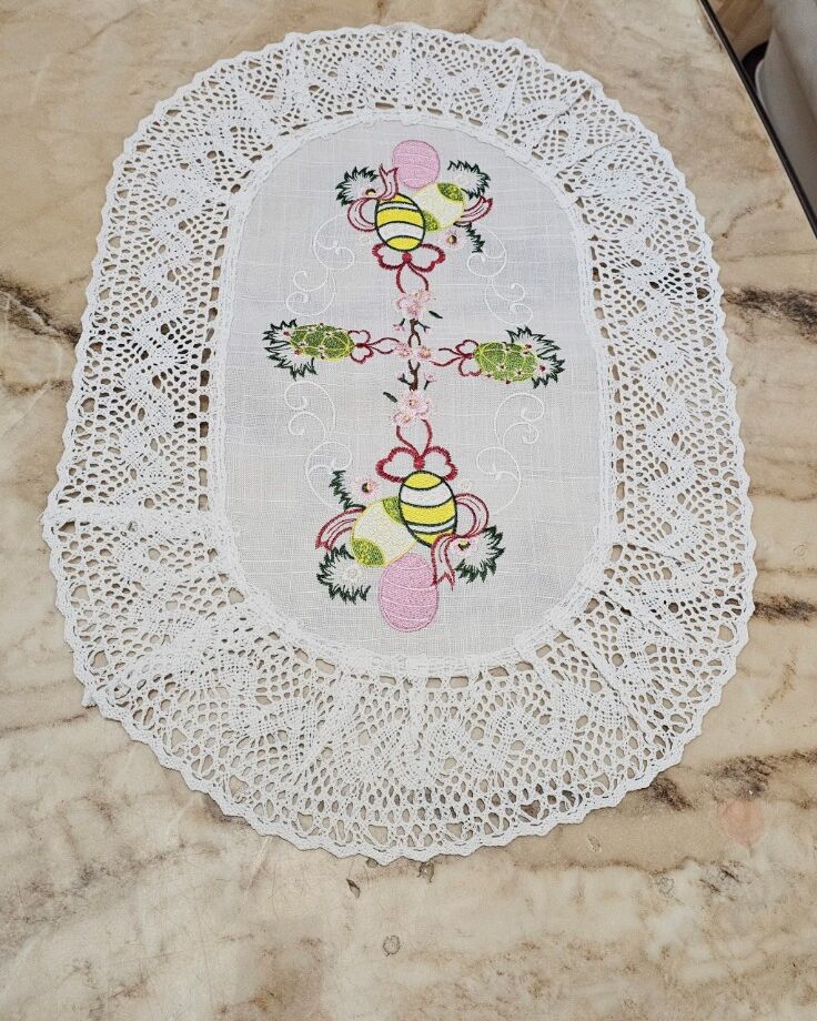 Пасхальна серветка 42х65см  - вид 04