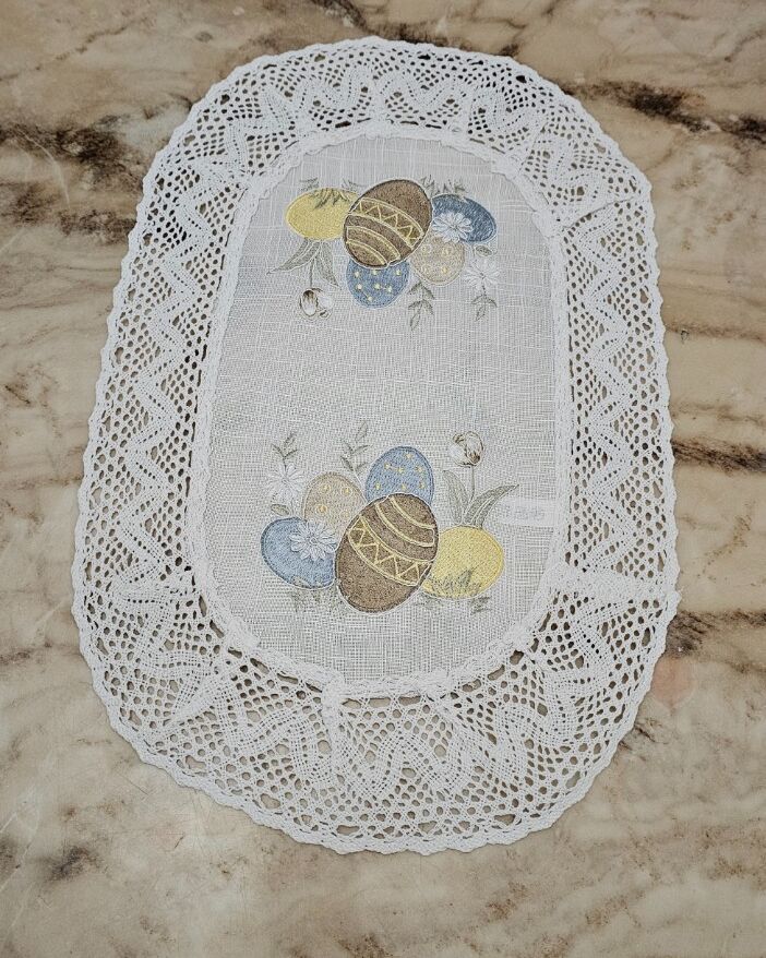 Пасхальна серветка 33х48см  - вид 01