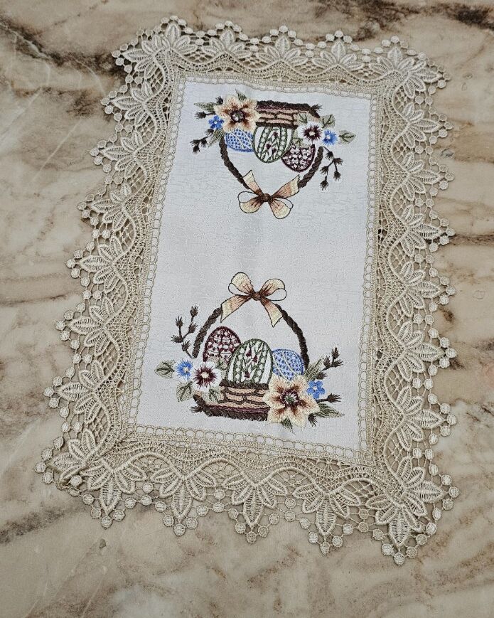 Пасхальна серветка 33х48см  - вид 15