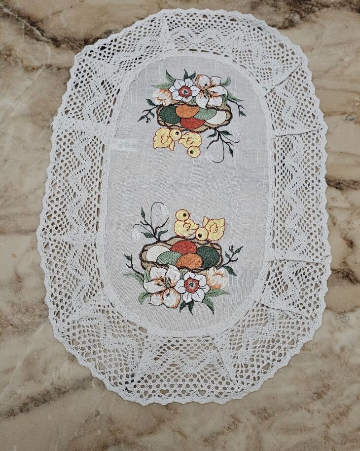 Пасхальна серветка 33х48см  - вид 07