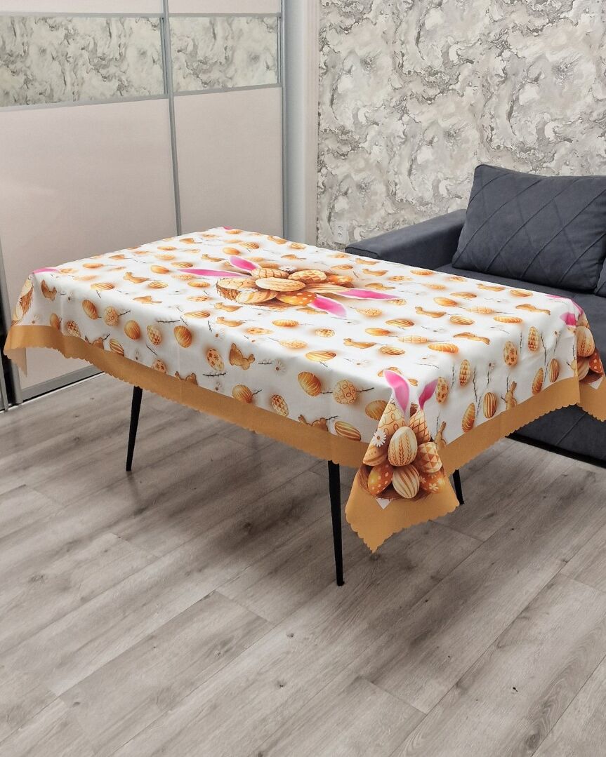 Пасхальна скатертина 160х220см Вид 2